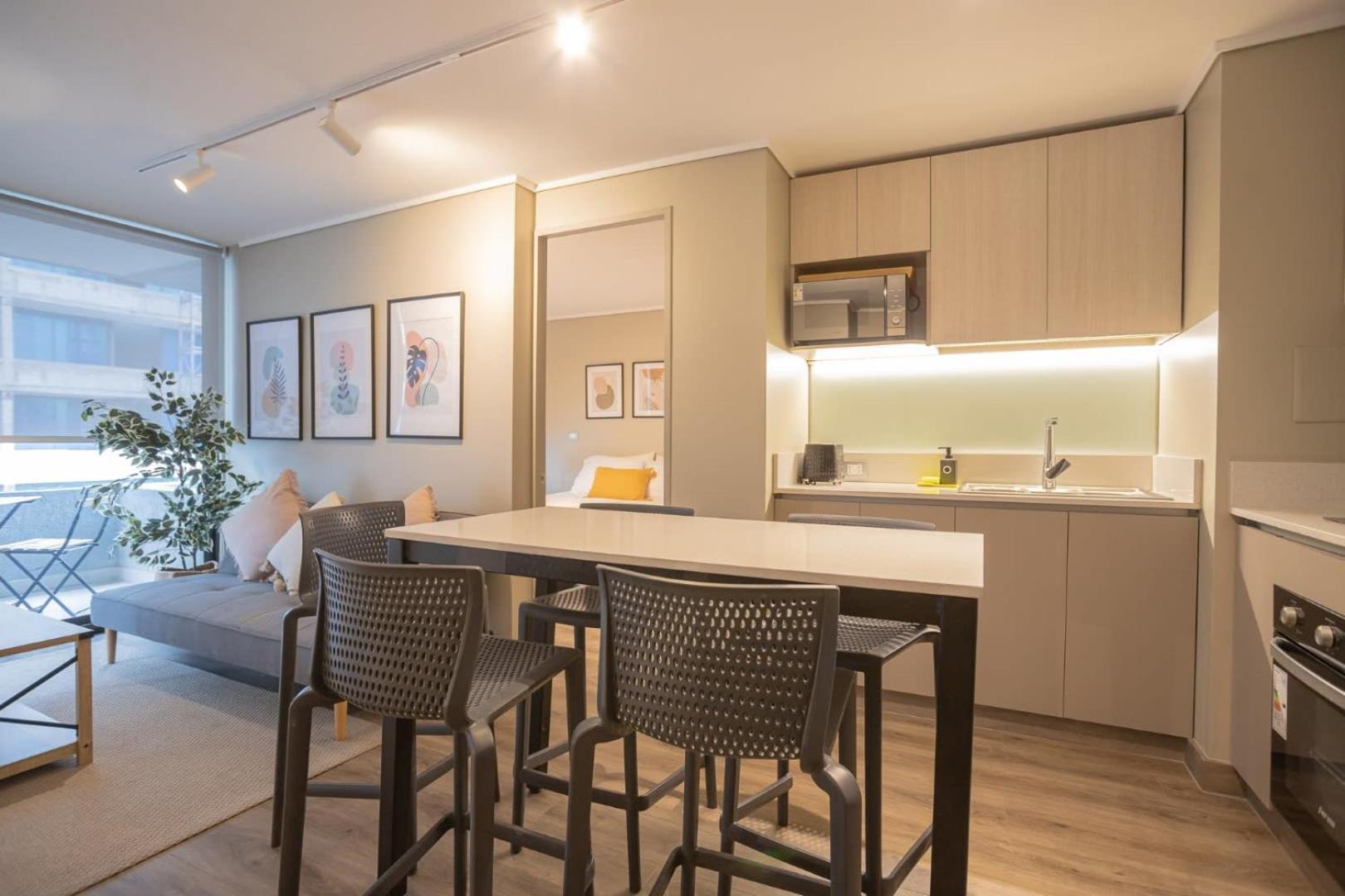 Vive La Experiencia Inolvidable De Barrio Italia Apartamento Santiago