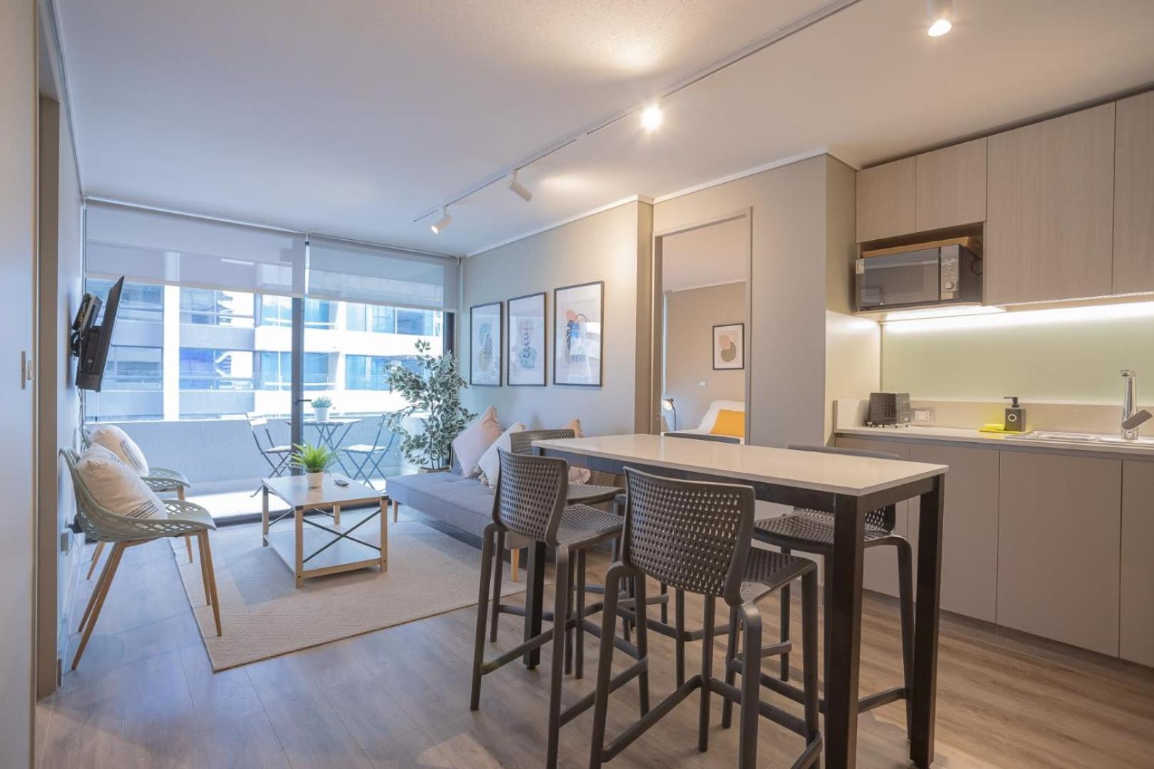 Vive La Experiencia Inolvidable De Barrio Italia Apartamento Santiago